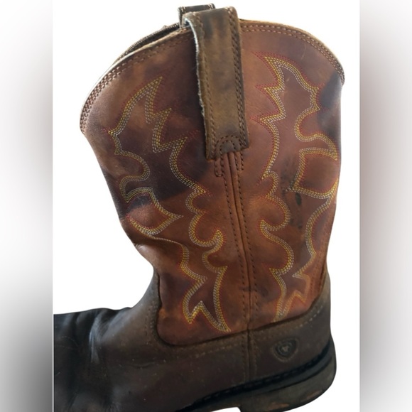 Ariat men’s MEN\'S WORKHOG® PULL ON WORK BOOTS Sz 8.5D main image 9